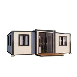 Luxury resort Bungalow Villa Modular House Prefabricated modern design micro home Prefabricated flat pack container house living