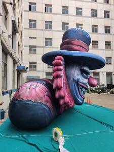 Modelo Inflável Gigante de Palhaço Diabo Personalizado e Único para Exibição em Eventos ao Ar Livre - Product Image 4