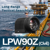 Projecteur laser blanc LEP à ultra haute intensité pour le stockage de pétrole en raffinerie, avec avertissement précoce et portée ultra longue