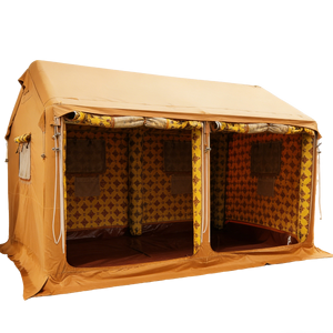 Tente gonflable du Moyen-Orient, auvent 2 en 1, colonne <span class=keywords><strong>d</strong></span>'air portable avec filet respirant pour le <span class=keywords><strong>camping</strong></span> dans le <span class=keywords><strong>d</strong></span>ésert et les fêtes en plein air, OEM/ODM - Product Image 1