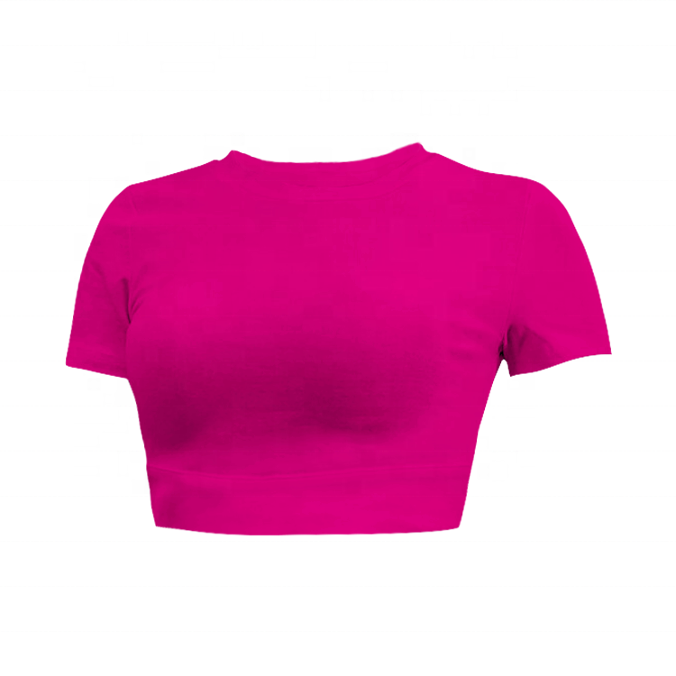 Crop top curto feminino de algodão, blusa cropped sensual para mulheres de verão