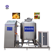 Machine de pasteurisation automatique, mini pasteurisateur pour réservoir de lait de 500 litres avec réservoir de refroidissement, prix