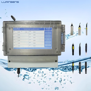 Analizador de Calidad del Agua para Plantas de Tratamiento de Aguas, Equipo para Piscicultura, Analiza EC/ DO/ PH/ Temperatura/ Turbidez/ NO3/ DQO - Product Image 1