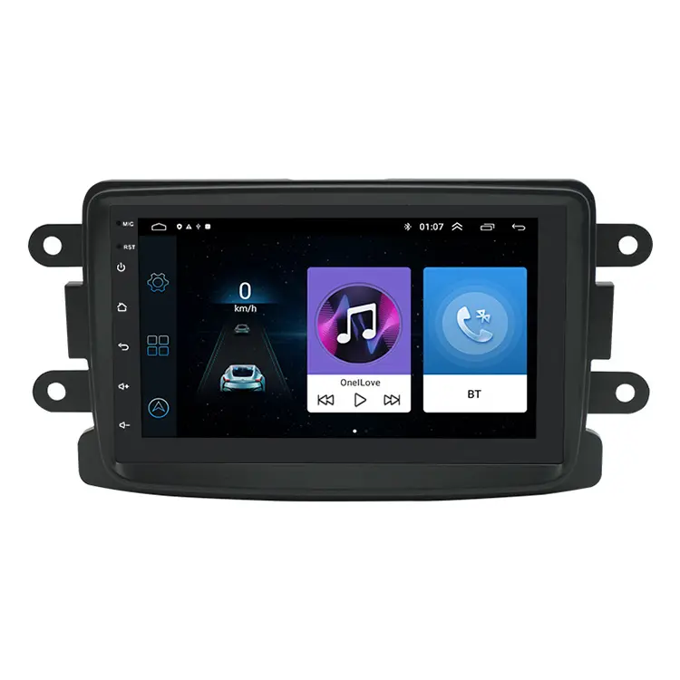 7 pouces Carplay Android voiture Gps Navigation caméra de recul DVR tout-en-un Machine pour Renault Dacia 2 Din Android autoradio