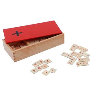 Jouets éducatifs en bois Montessori pour enfants, boîte de division, boîte d'arithmétique mentale, boîte de somme - Product Image 4
