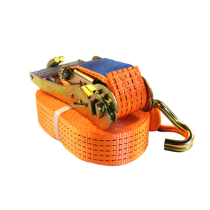 Cintas de Amarração Retráteis de 25mm com Catraca para Caminhão, 100% Poliéster, Econômicas para Fixação de Carga - Product Image 4