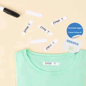 10 Hojas de <span class=keywords><strong>Etiquetas</strong></span> <span class=keywords><strong>Adhesivas</strong></span> de Tela Impermeables y Resistentes al Calor para Ropa, Lavables a Máquina, con Recubrimiento UV - Product Image 3