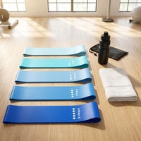 Juego de Bandas de Resistencia para Fitness, Bandas de Resistencia para Yoga, Banda de Resistencia de Látex para Gimnasio OEM