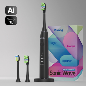 <span class=keywords><strong>Brosse</strong></span> <span class=keywords><strong>à</strong></span> dents électrique sonique V10 avec logo personnalisé, nettoyage <span class=keywords><strong>ultra</strong></span>-silencieux, écran LED, autonomie de 365 jours, 15 modes, douce, intelligente, étanche - Product Image 1