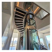 Petite cabine d'ascenseur résidentiel chinois sans engrenages ni moteur, pour appartement, maison, 2-4 passagers