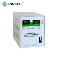 MINGCH CE Approbation Single Phase Svc-7kva 10kva 15kva 20kva Ac 15KW 220V Automatique Régulateur de Tension Stabilisateur