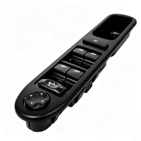 Nouvel interrupteur principal de lève-vitre de voiture OE 6554 EH 6554 QG, ensemble d'interrupteur de lève-vitre électrique côté conducteur avant pour Peugeot 207, 18 broches