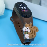 Montre électronique lumineuse étanche, mignonne, à écran tactile, sportive, LED, pour école primaire et secondaire, hommes, femmes, enfants