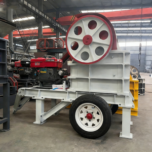 เครื่องบดหินเคลื่อนที่แบบกรามยี่ห้อ EU Engine รุ่นพกพาขนาดเล็ก สำหรับบดหิน แร่ทองคำ และแร่ธาตุอื่นๆ สำหรับงานเหมือง - Product Image 3