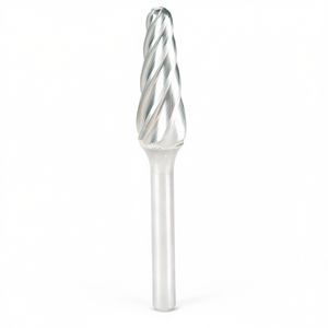 Fraise rotative conique à bout sphérique Ttake Ab8700, 16 mm - 33 mm, en carbure monobloc pour fraisage de précision - Product Image 2
