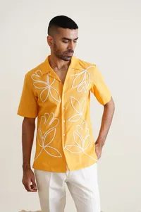 Chemise boutonnée décontractée pour homme en tissu Oxford 100 % coton, respirante et à séchage rapide pour l'été, service OEM disponible - Product Image 4