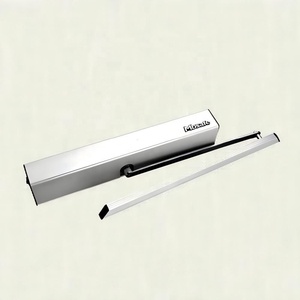 Ouvre-porte électrique industriel extérieur, bras de commande de porte battante, 110V/220V, opérateur poussoir-tiroir avec télécommande en option - Product Image 1