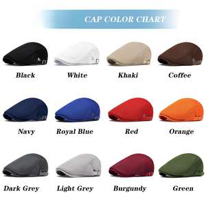 Casquette plate d'été respirante en maille pour homme avec mécanisme de réglage métallique, style gavroche, pour voyage et activités de plein air - Product Image 5