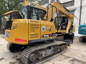 Excavadora Sany 75 de segunda mano en buen estado, marca china, gran oferta, excavadora SY75 usada en stock - Product Image 5