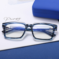 TR90 2025, bisagra de primavera, gafas graduadas de moda para mujer, gafas cuadradas antiluz azul, monturas para mujer, gafas para gafas