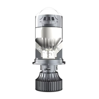 Haute puissance 100W Auto lampe double lentille LED M01K phare Super lumineux voiture Led projecteur ampoule lentille phare
