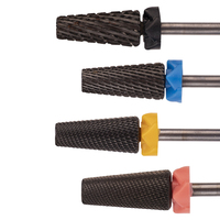Ponceuse à ongles professionnelle 5 en 1, outils de manucure rotatifs, de qualité supérieure, en carbure noir, pour Salon, 1 pièce