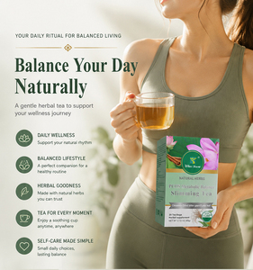 WinsTown organic slimming Supplements PCOS Metabolic Balance Slimming <b>Tea</b> Cinnamon Dried Bitter Gourd Lotus Leaf <b>slim</b> Detox <b>tea</b> - Product Image 2