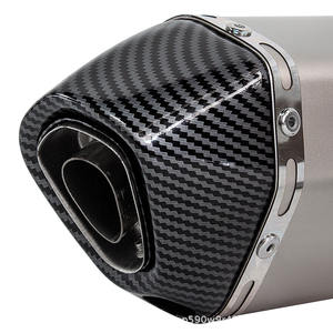 Pot d'échappement de moto en acier inoxydable modifié Huanglong 600 <span class=keywords><strong>Scorpion</strong></span>, universel, petit hexagone, pour course, grande cylindrée - Product Image 5