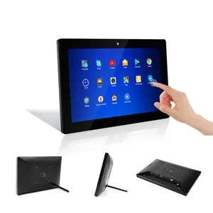 Tablet Android RK3566 2 + 16GB Touch Screen Quiosque Tudo Em Um POE Android Touch 10 Polegadas De Tela