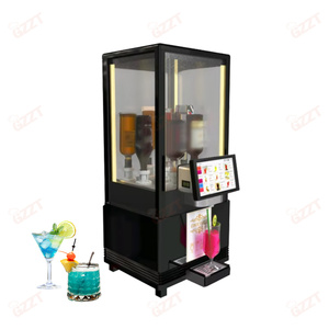 <span class=keywords><strong>Machine</strong></span> à cocktails intelligente avec 8 emplacements pour bouteilles, congélateur, refroidissement commercial, fabrication de cocktails dans les bars, KTV avec système de paiement - Product Image 3