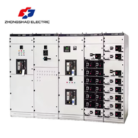 Armoire de commande électrique triphasée AC personnalisable 0,4 kV 0,66 kV, armoire de distribution électrique GCS, 4000A, IP54, certifiée CE