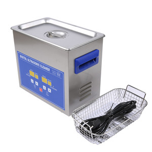 Nettoyeur ultrasonique numérique, avec panier en acier inoxydable, vente d'usine en gros, en chine, livraison gratuite - Product Image 6