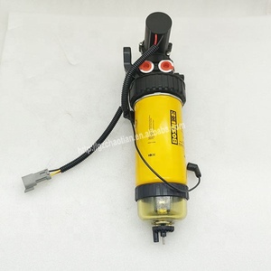 Ensemble filtre à carburant 349-1063, séparateur eau-carburant pour pelle rétrocaveuse 428D 428E 430D 414E 416D, pompe à carburant électrique 12V 3491063 - Product Image 6