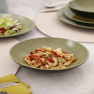 ชุดเครื่องครัวเซรามิคคุณภาพสูงลายนูน โปรโมชั่นเดือนกันยายน ชุดภาชนะใส่อาหารปลอดภัย เหมาะสำหรับการรับประทานอาหารในครอบครัว - Product Image 5