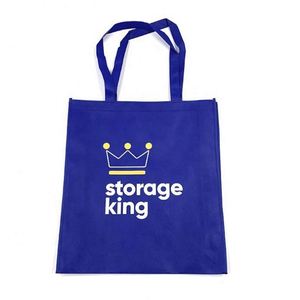 Sacs en non-tissé écologiques recyclés découpés sur mesure, sacs promotionnels réutilisables, sacs de shopping en non-tissé, sac en non-tissé avec logo - Product Image 3