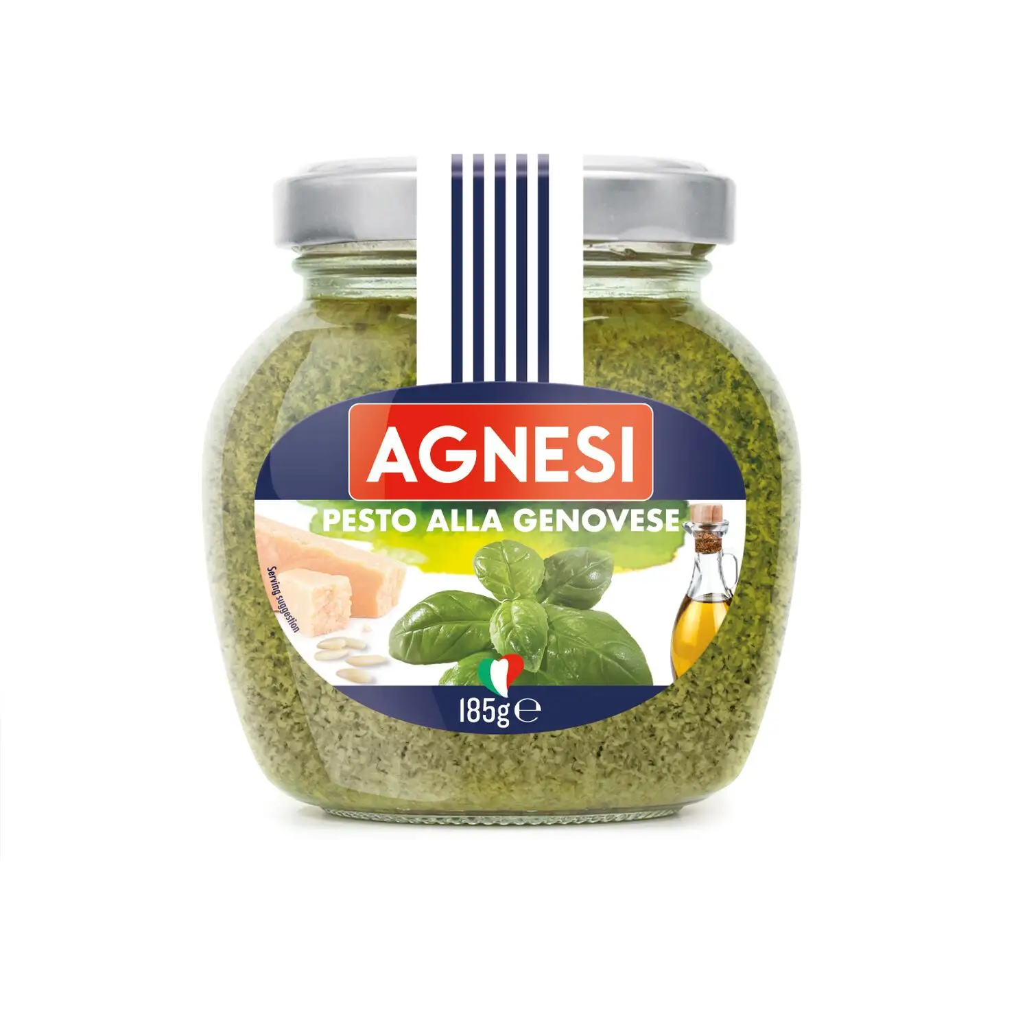 Authentieke Genovese Pesto-Ervaring-Agnesi Pesto Genovese 185G-Een Reis Van Traditionele Italiaanse Smaken