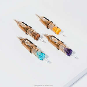 Aguja de Cartucho para Tatuaje Desechable Premium con Membrana, Acero Inoxidable 316 Esterilizado, Personalización Precisa, Arte Corporal Permanente - Product Image 1