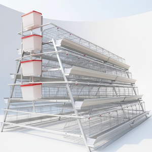 Jaulas para Gallinas Ponedoras <span class=keywords><strong>Tipo</strong></span> A, Jaulas para Aves de Corral, Jaulas Automáticas para Gallinas y Conejos - Product Image 1