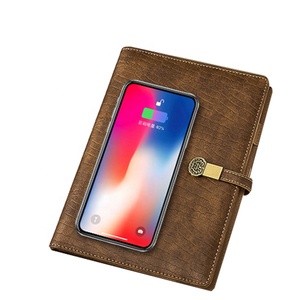 Cao Cấp <span class=keywords><strong>2025</strong></span> Sang Trọng Quà Tặng Công Ty Cổ Điển Tạp Chí 6 Vòng Chất Kết Dính Kế Hoạch Nhật Ký Với Powerbank Thông Minh Máy Tính Xách Tay Với Bộ Sạc - Product Image 4