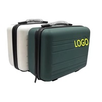Étui rigide léger et compact pour lunettes et bijoux, personnalisable avec logo, pour lunettes optiques et de lecture, avec fermeture éclair
