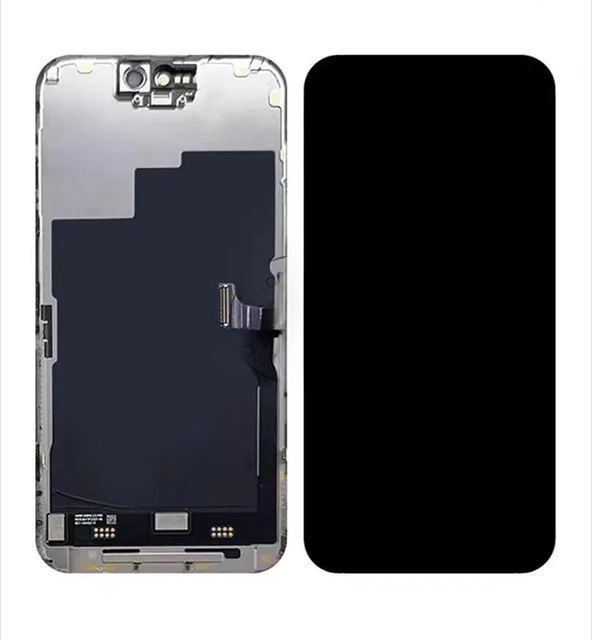 iParts Replacement Soft OLED LCD Screen for iPhone 14 - Prime (Screen IC Swappable)