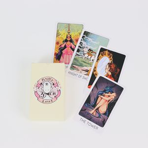 Cartas de <span class=keywords><strong>Tarot</strong></span> Inglesas Personalizadas de 12x7cm, Tamaño Grande, Waite Smith Spirit Eye Bright Prophet, con Manual en Papel, Juego de Mesa - Product Image 3