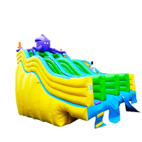 Grande piscine gonflable en forme de pieuvre, parc aquatique pour enfants, équipement de toboggan aquatique, piscine de pêche gonflable, piscine de pêche, piscine de jeux