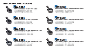 Support Réflecteur Réglable Sunnywheel SW508E pour Vélos de Route, VTT, Vélos de Ville et Vélos Électriques – Installation Facile - Product Image 2