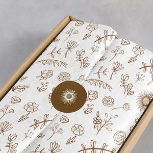 Chất Lượng Cao Bán Buôn Sinh Thái Thân Thiện Với Mô Giấy Tùy Chỉnh In Logo Giấy Gói Cho Bao Bì Quần Áo - Product Image 2