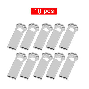 Clé USB 2.0 en métal avec LOGO personnalisé, vente en gros, 1 go, 2 go, 4 go, 8 go, 16 go, 32 go - Product Image 2