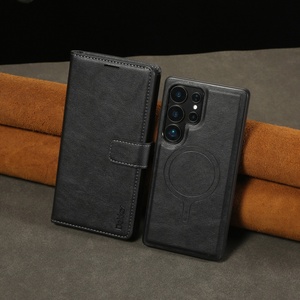 Étui portefeuille magnétique détachable 2-en-1 en cuir PU ultra-résistant pour Samsung S24 S25 Plus Ultra et iPhone 15 17 Pro Max - Product Image 4
