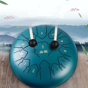 Tambour à langue en acier de haute qualité, 11 tons, 10 pouces, pour la méditation, le yoga et la pratique musicale - Product Image 2