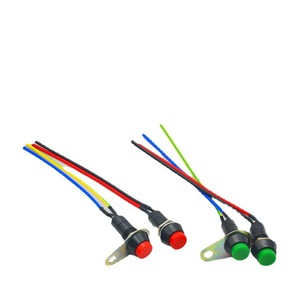 Miniature <b>Push</b> <b>Button</b> <b>Switch</b> 10A Lock Unlock For Motorcycle Modification Headlight Horn Control - Product Image 2