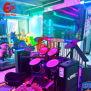 Batterie électronique professionnelle d'arcade Roland à peaux en mesh, à monnayeur, simulateur de jeu de rythme musical de jazz, en métal, version anglaise - Product Image 5